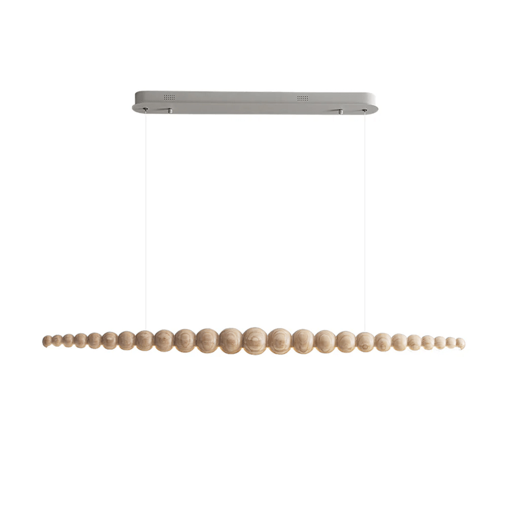 Orlanre lámpara colgante de madera minimalista