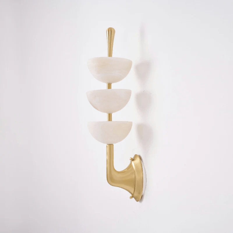 Ulmiraris aplique de pared alabastro