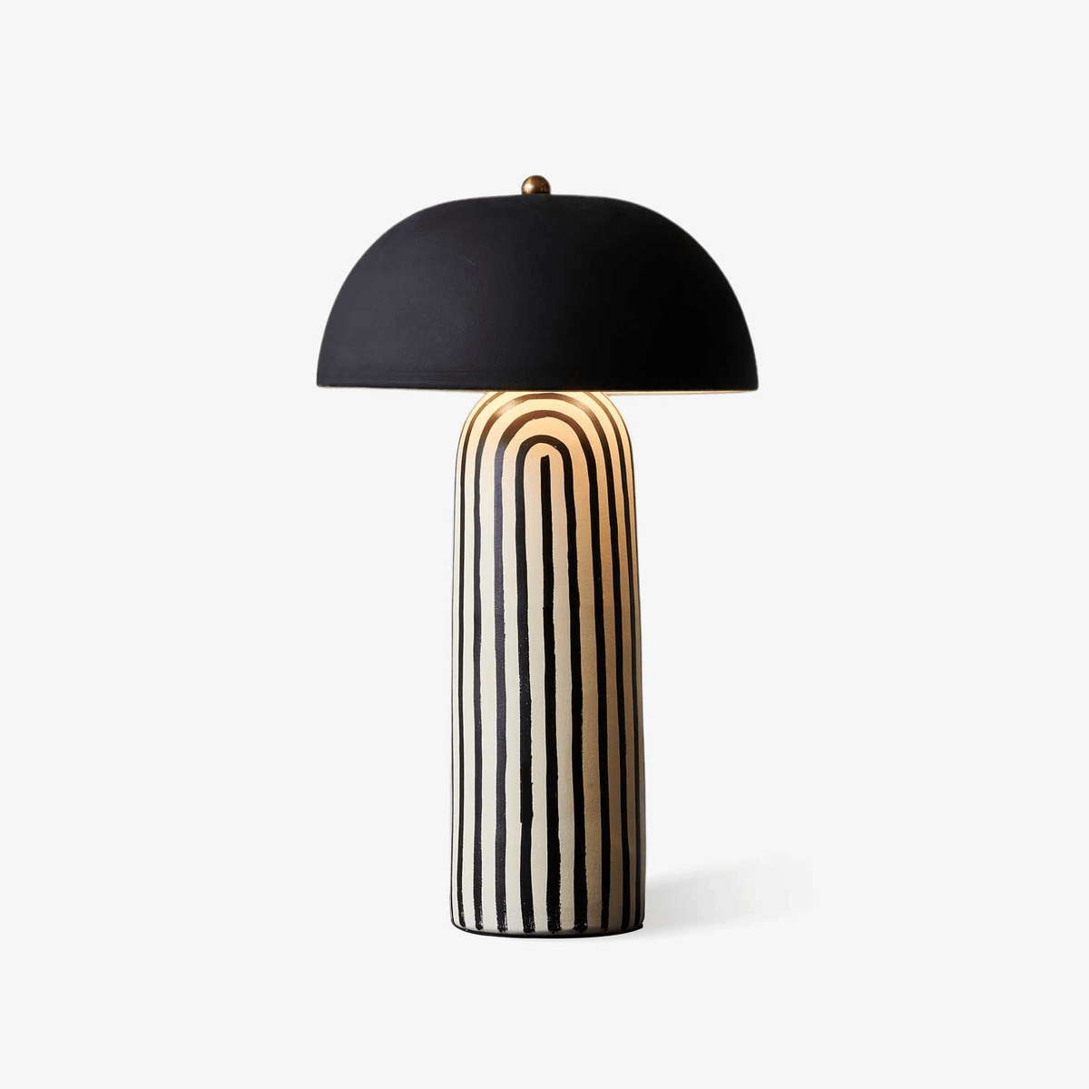Moxyn lámpara de mesa minimalista en cerámica