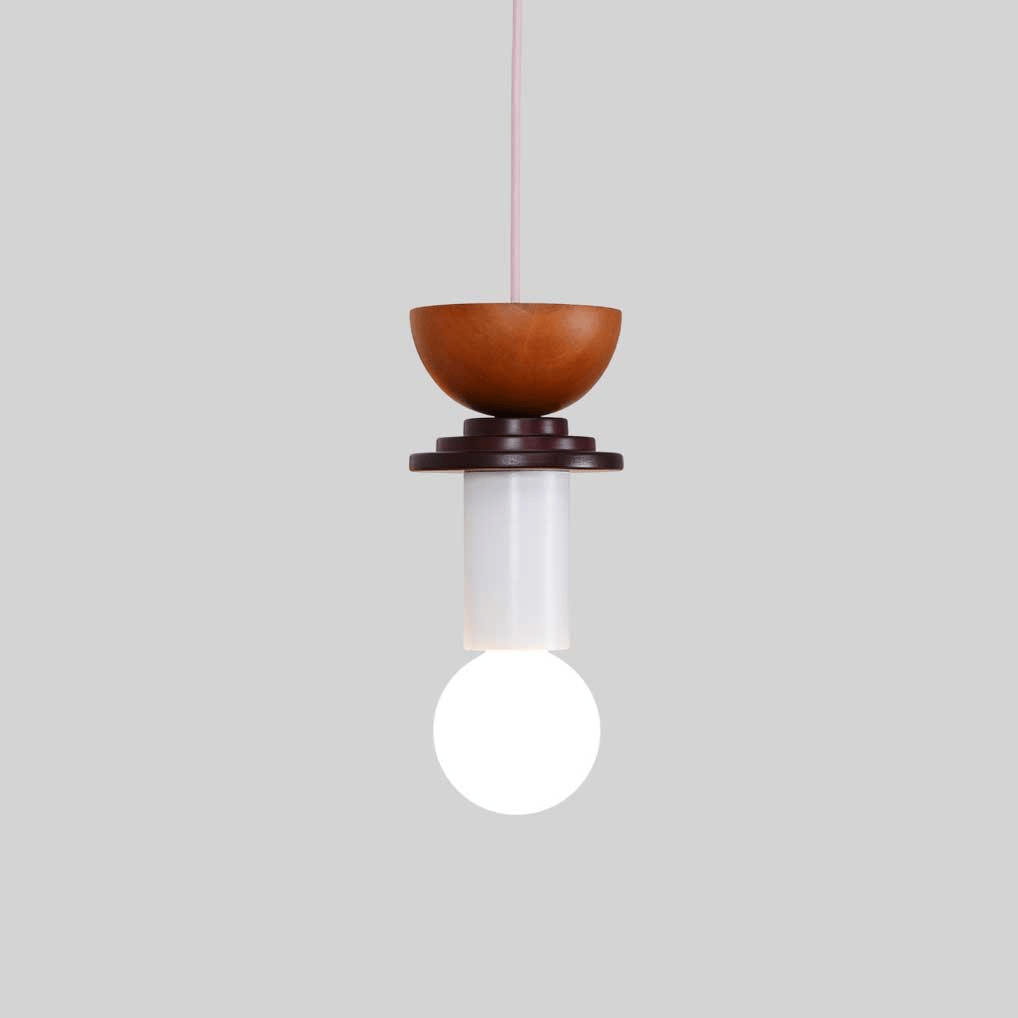 Gram lámpara colgante moderna de madera