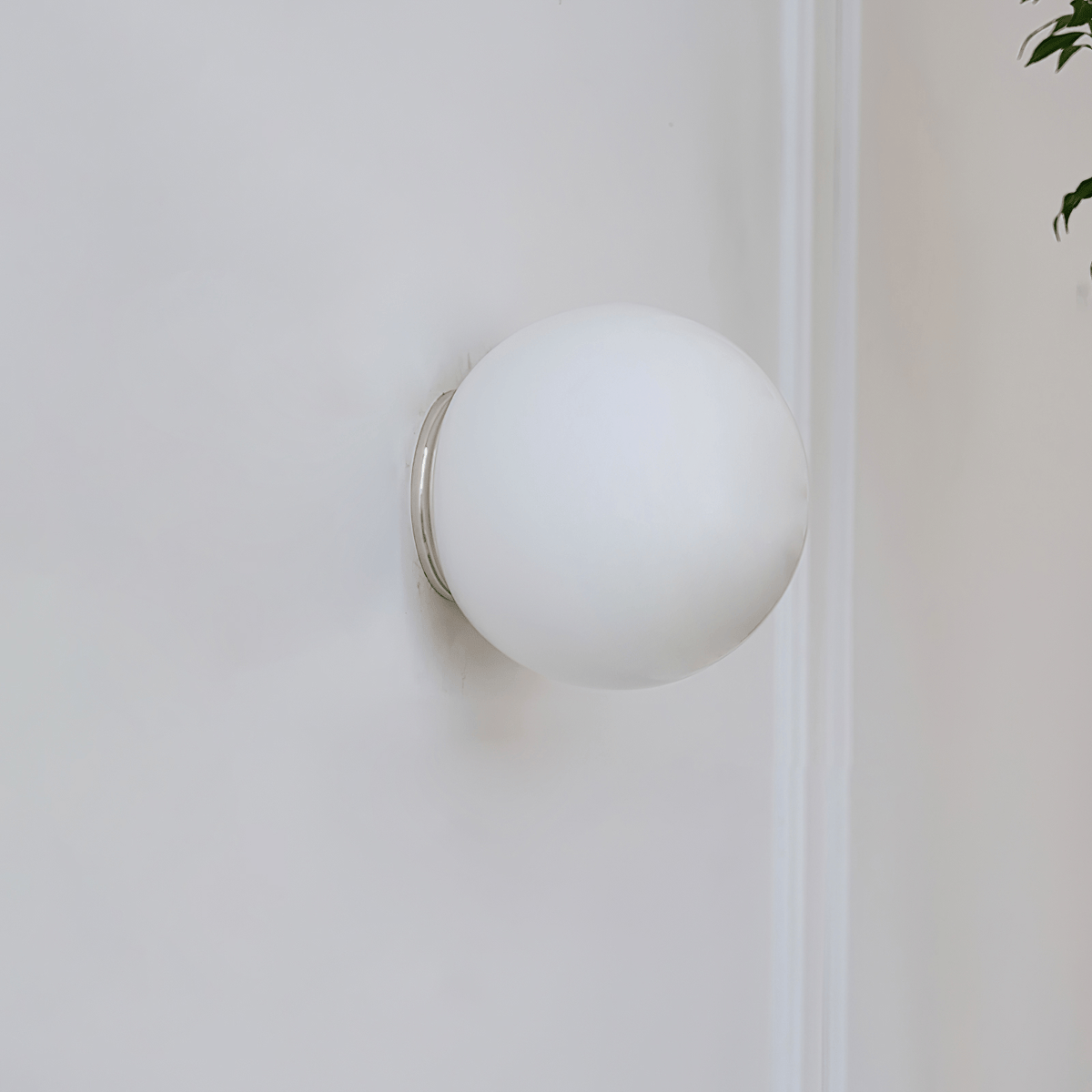 Celorira aplique de pared moderno minimalista de vidrio