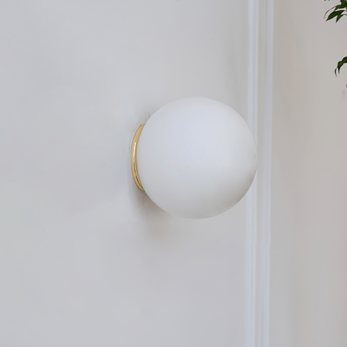 Celorira aplique de pared moderno minimalista de vidrio