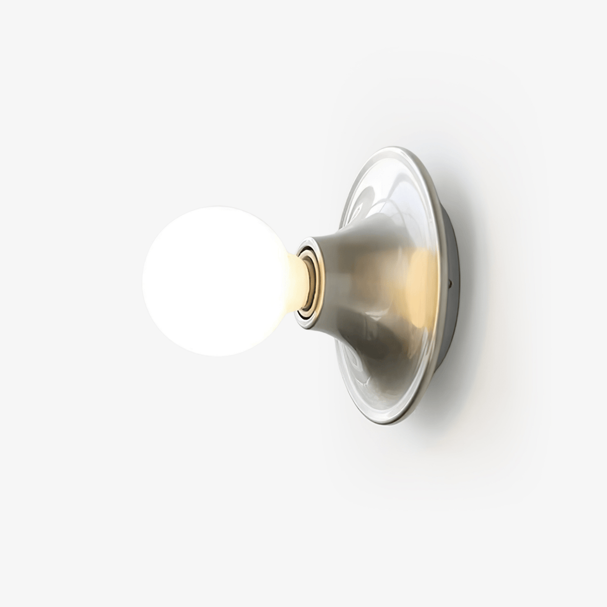 Ortheen aplique de pared moderno minimalista de vidrio