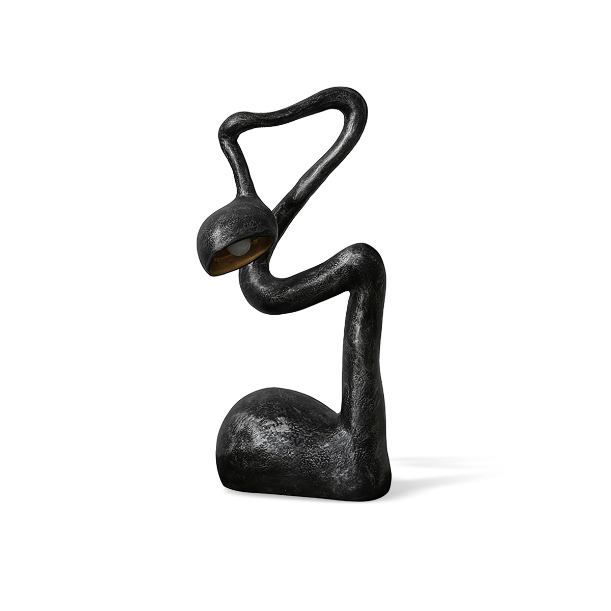 Twist lámpara de mesa negra
