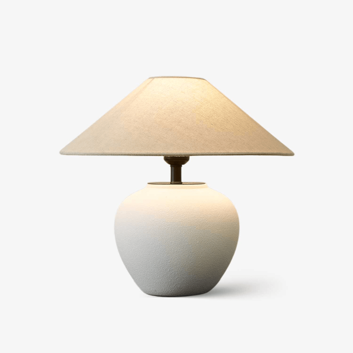 Alba lámpara de mesa elegante de cerámica