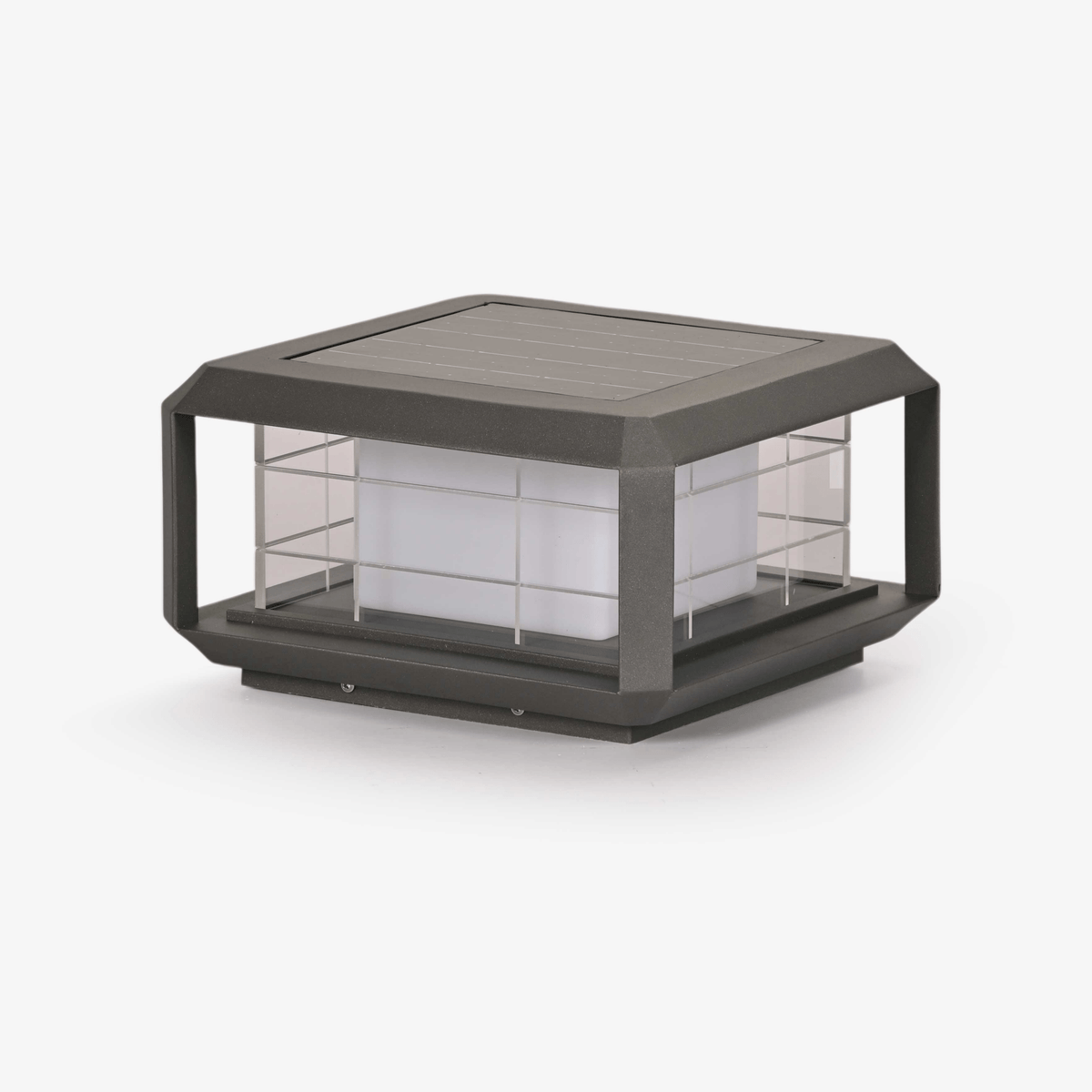 Grid Lámpara exterior farol solar