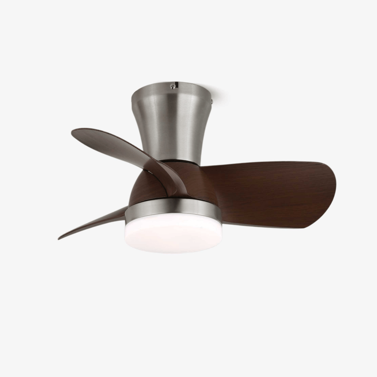 Deynor ventilador de techo con luz moderno de madera