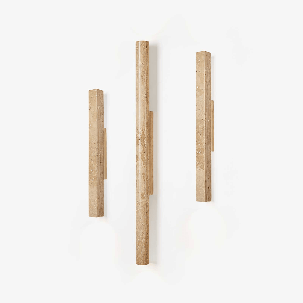 Noriira aplique de pared minimalista en travertino