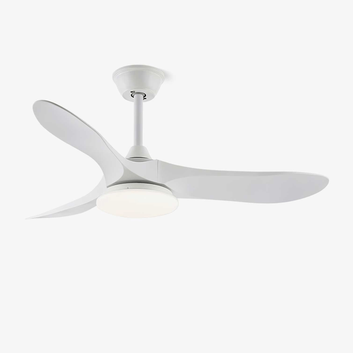 Oriken ventilador de techo con luz minimalista