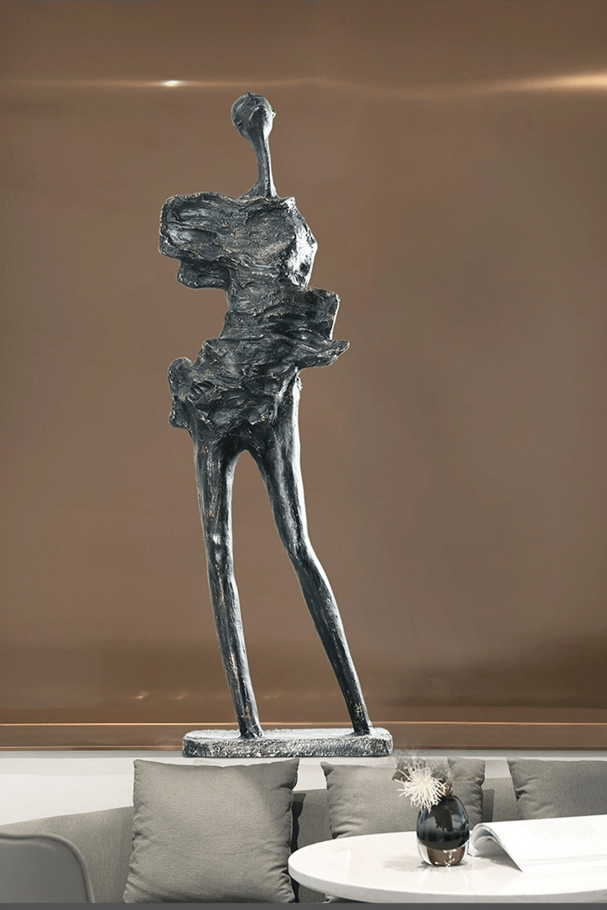 Maldo moderno Ornamentos de plástico reforzado