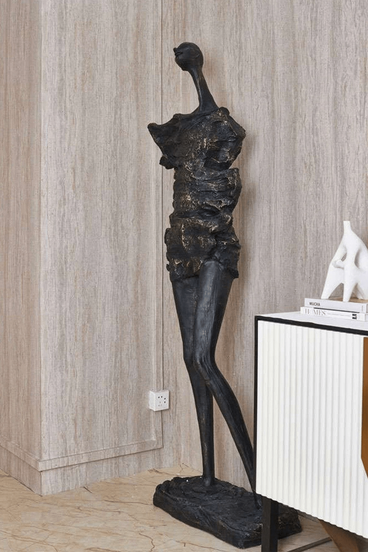 Maldo moderno Ornamentos de plástico reforzado