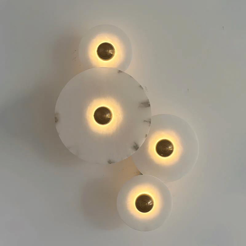 Albireria lámpara de techo minimalista de alabastro