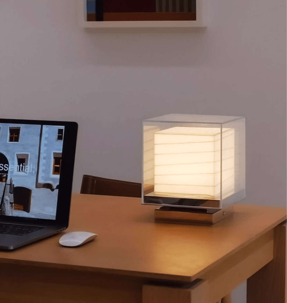 Pryn lámpara de mesa Cube