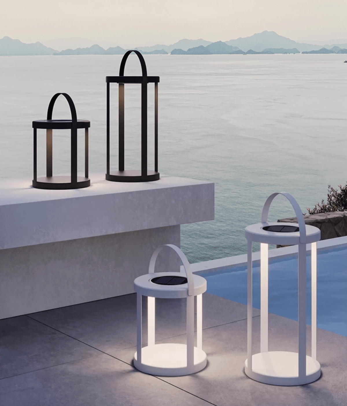 Rivalina farol luminaria exterior