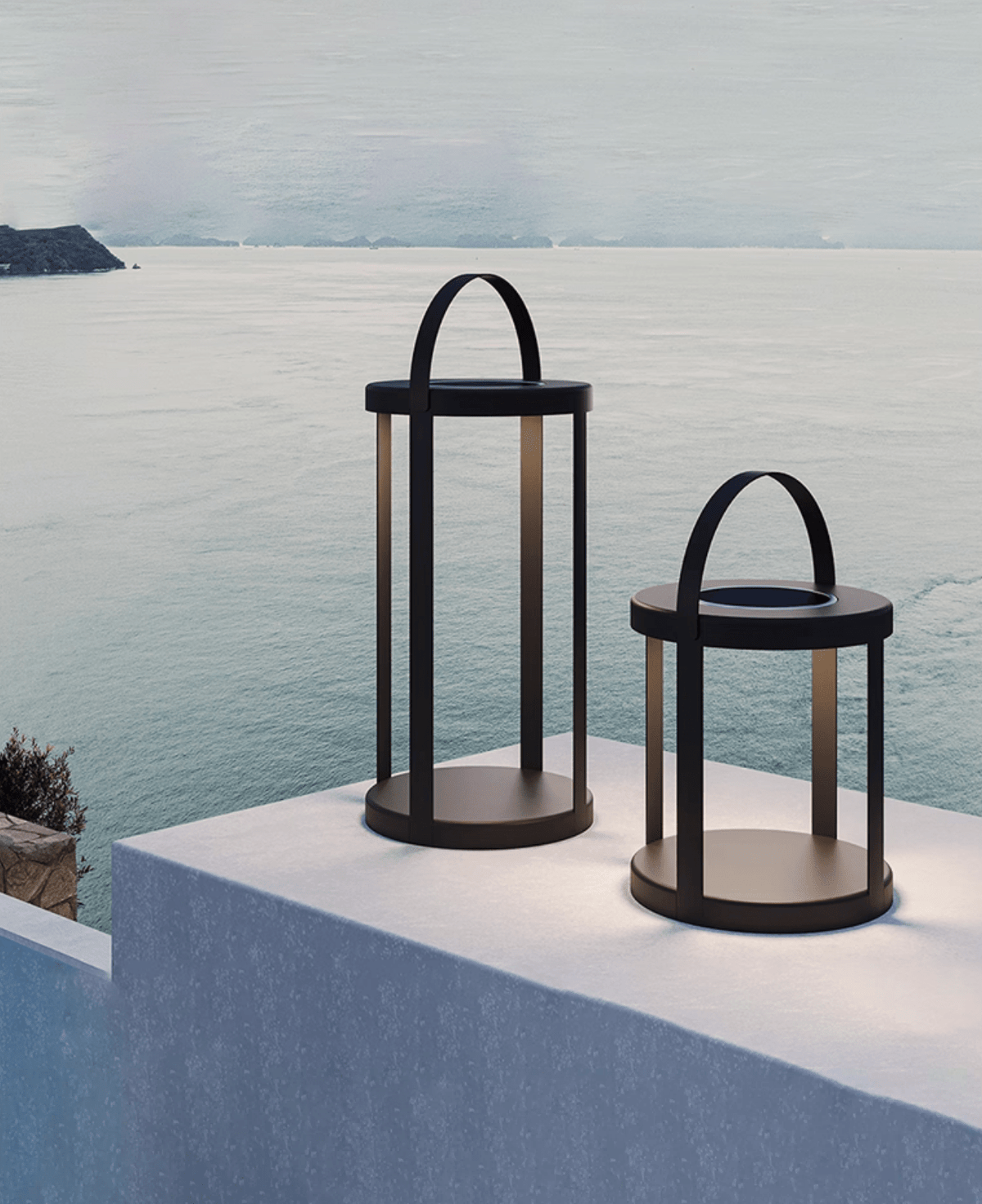 Rivalina farol luminaria exterior