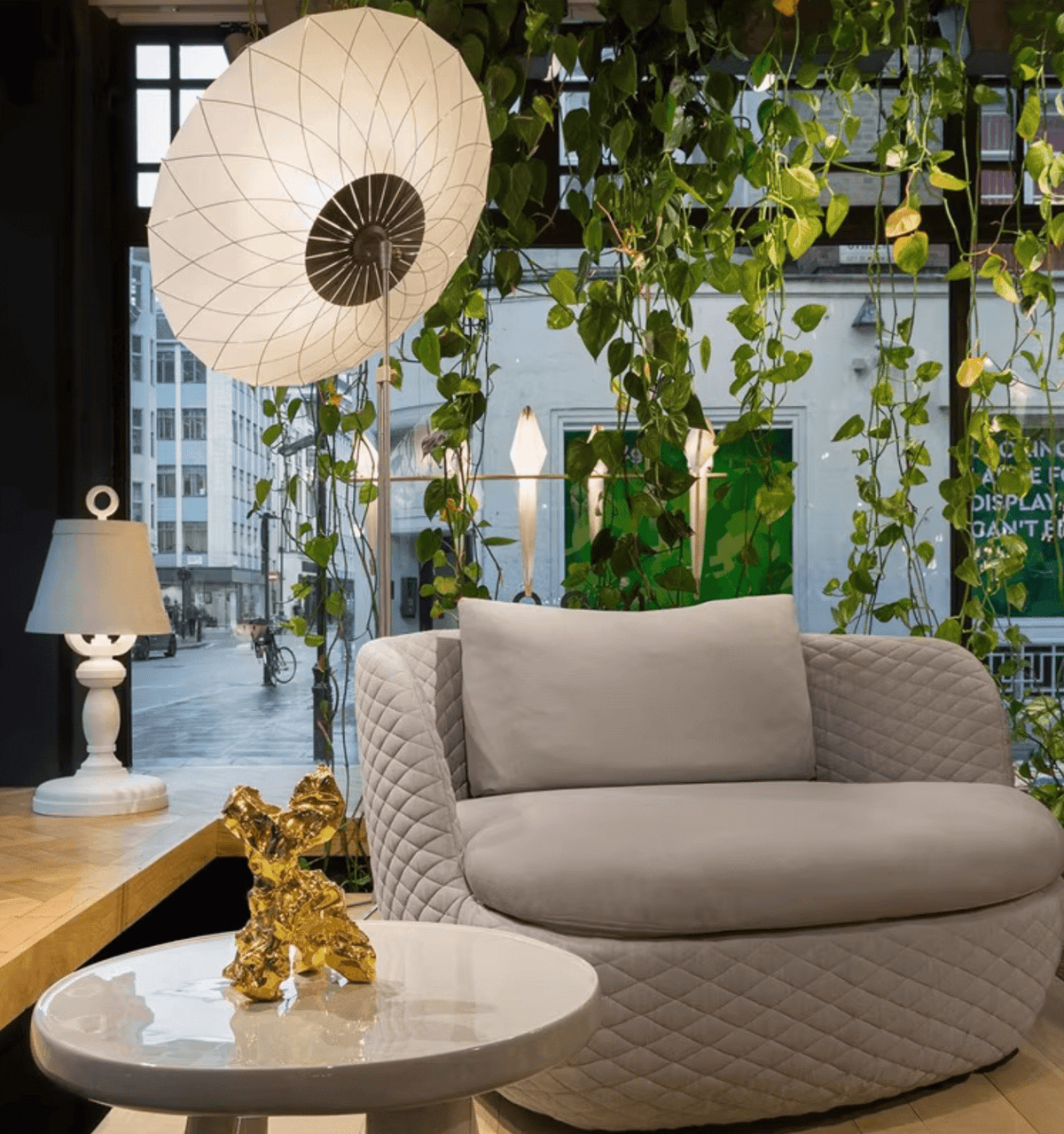 Vaelcourt lámpara de pie Radiant Floral