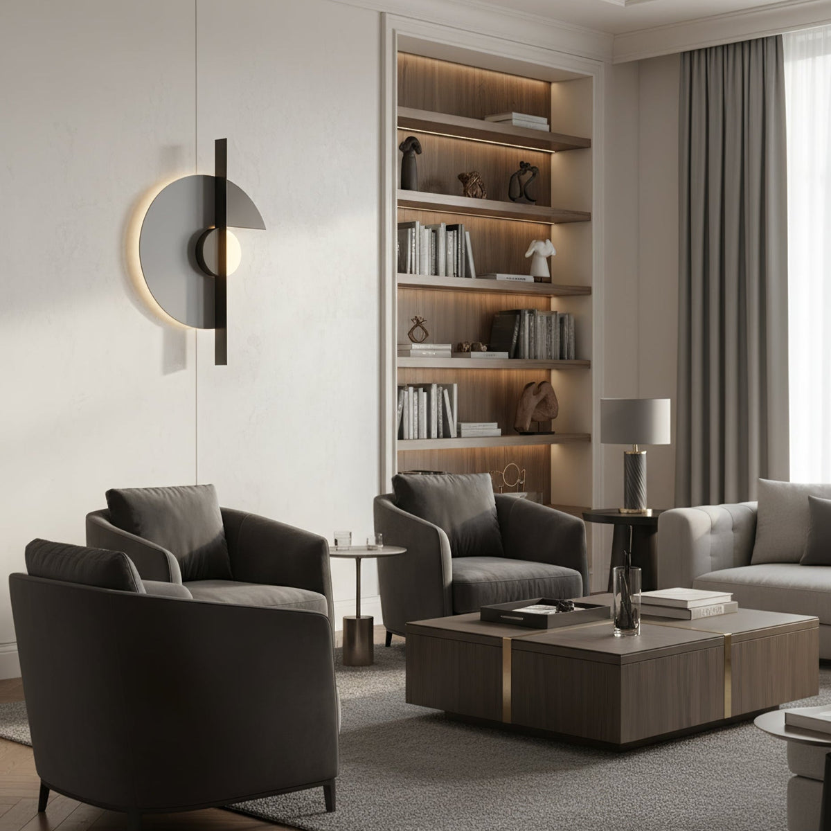Selmaris aplique de pared Eclipse