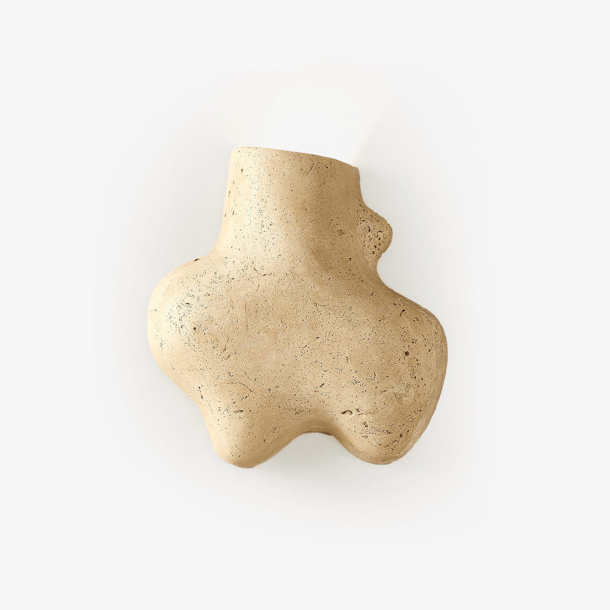 Whitlow aplique de pared abstracto en travertino