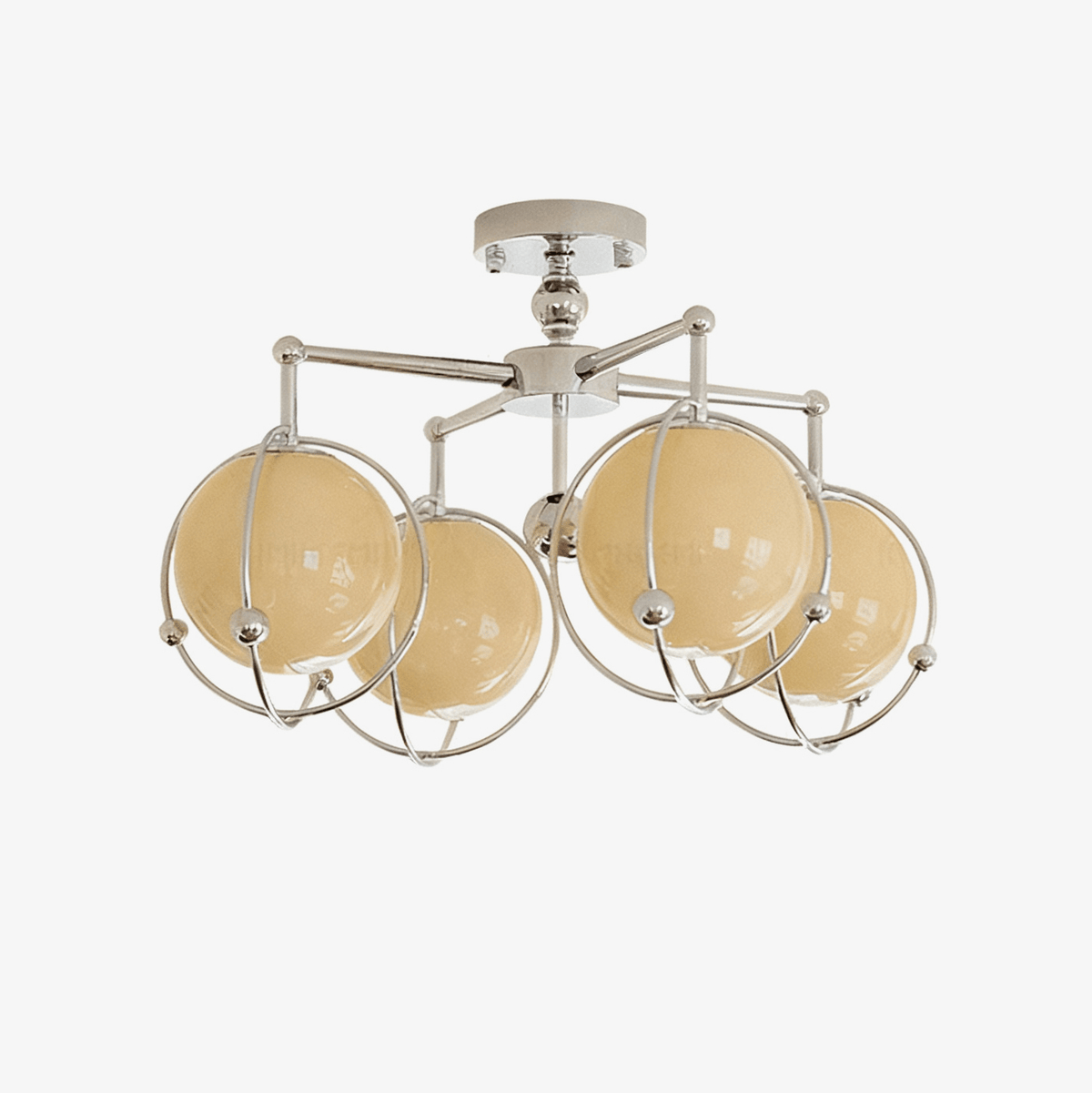 Noririella lámpara de techo Orb Cage Semi