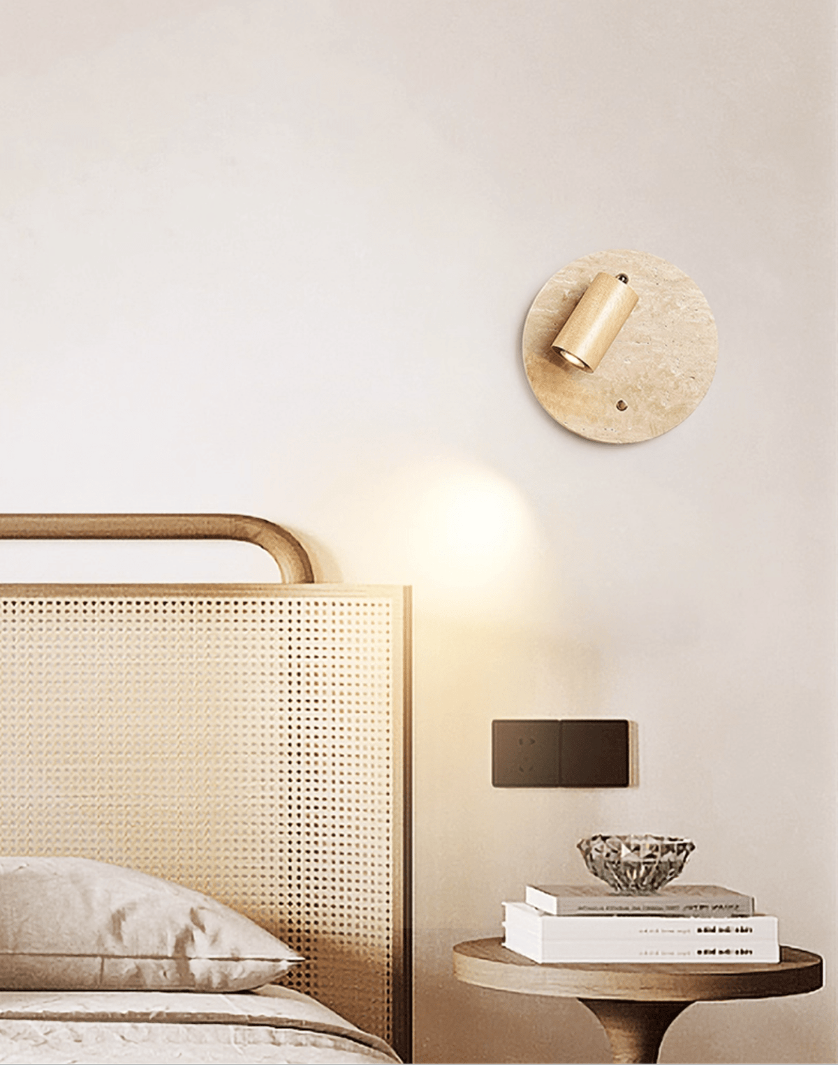 Vantorel travertino aplique de pared