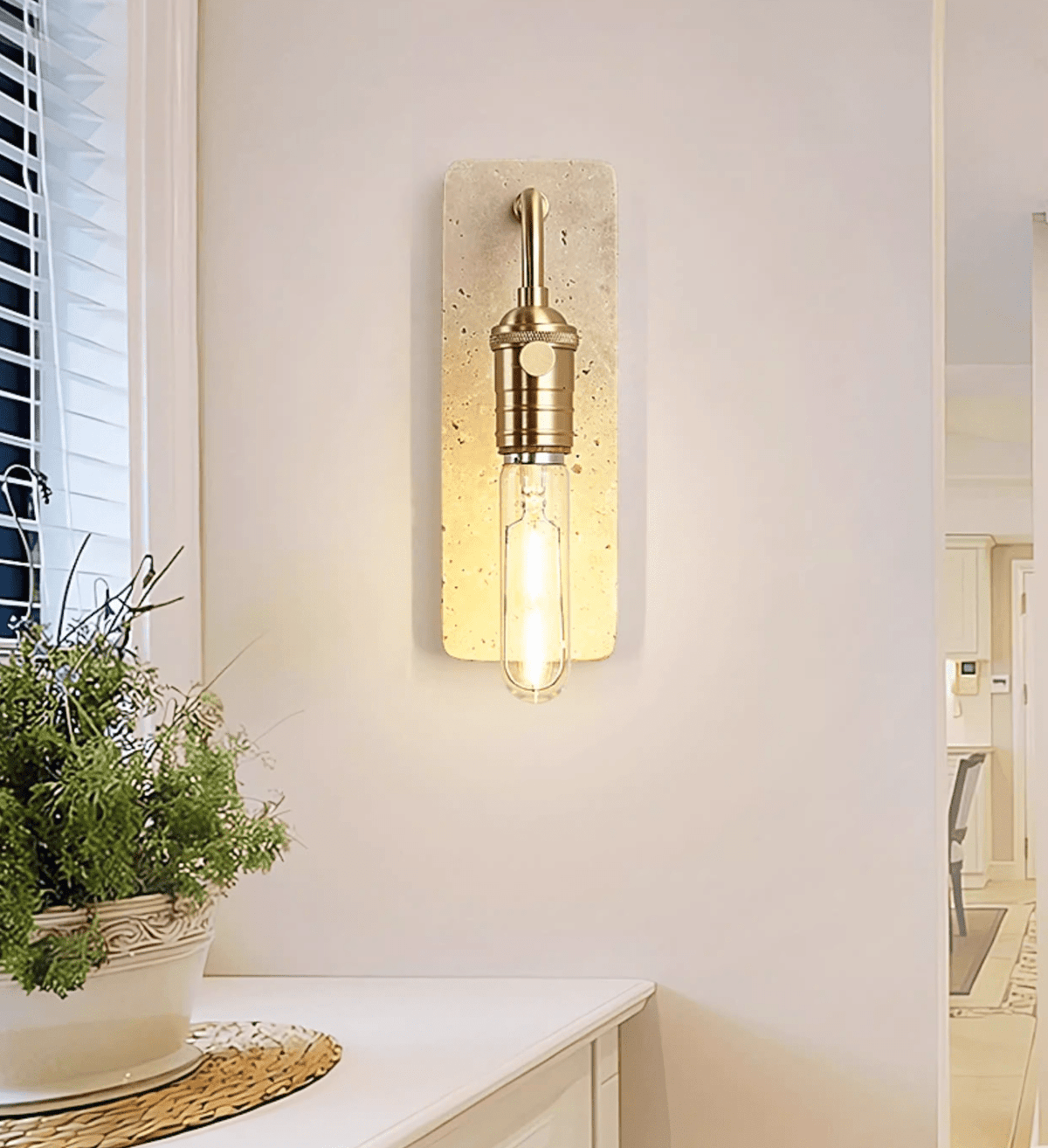Alistair aplique de pared industrial