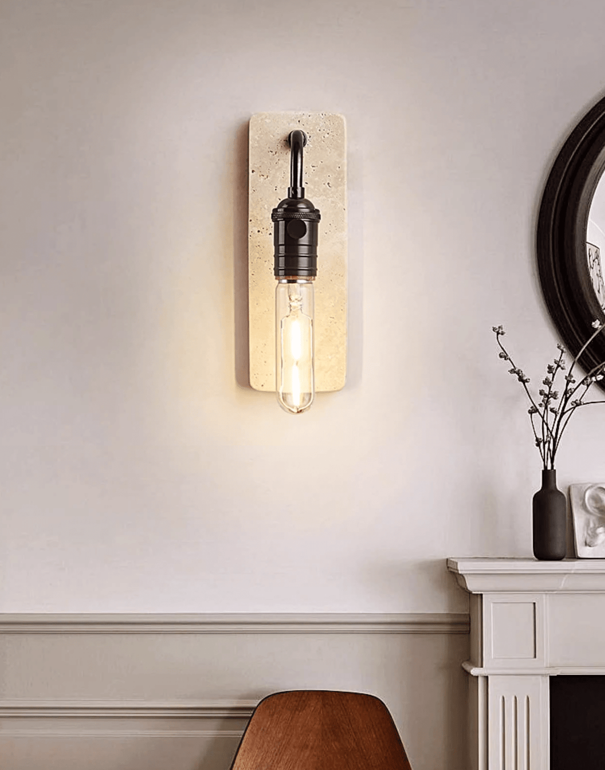 Alistair aplique de pared industrial