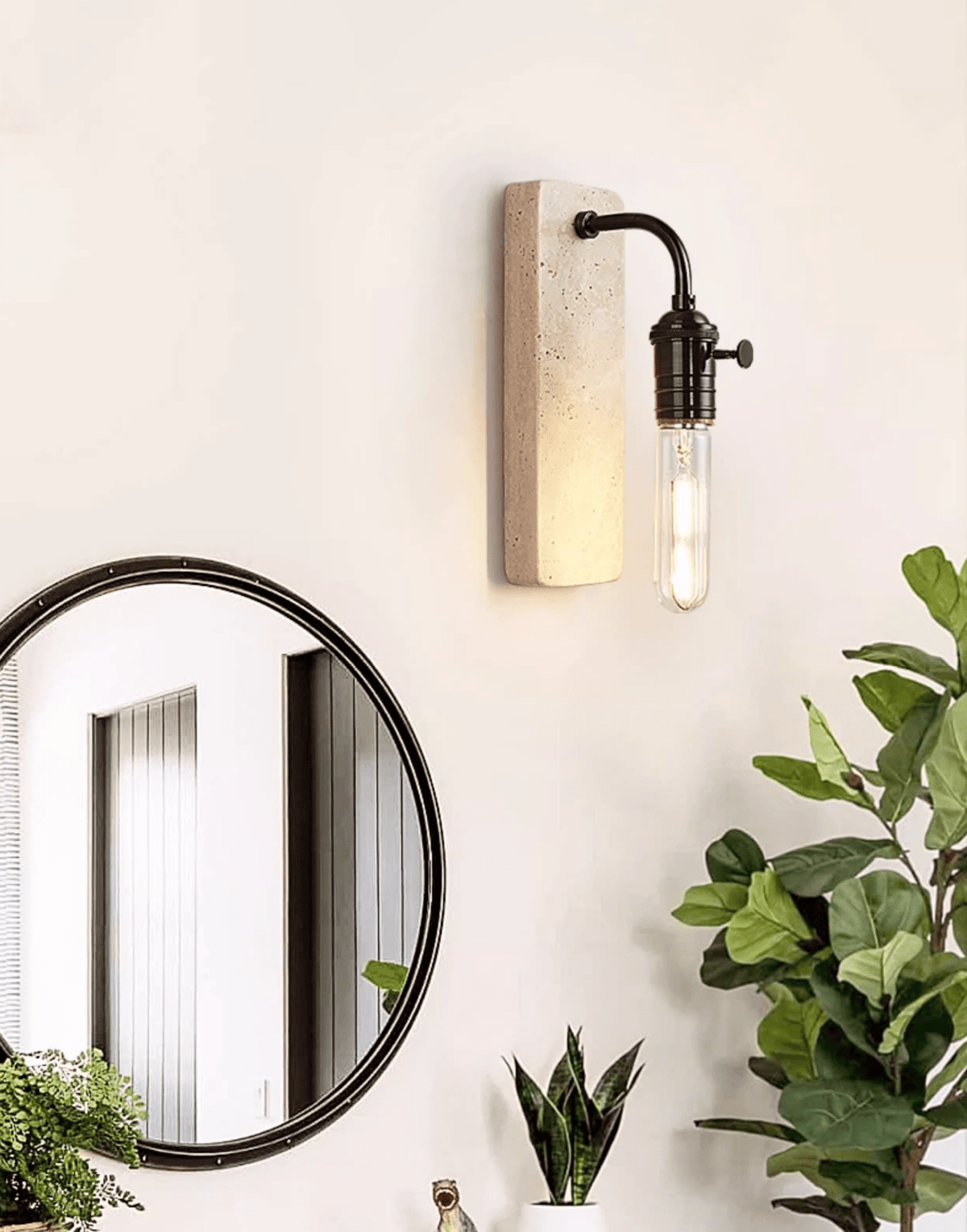 Alistair aplique de pared industrial