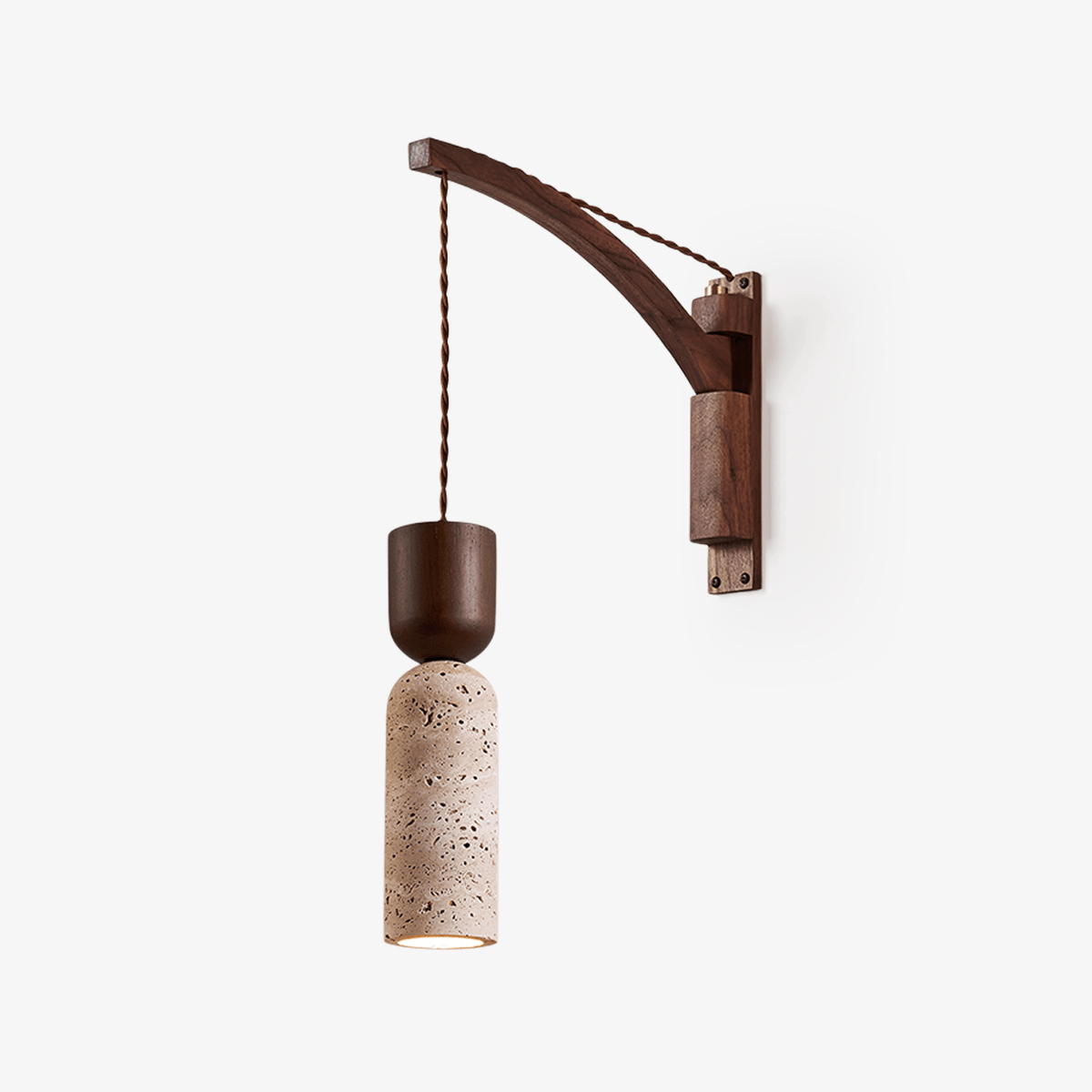 Lestemore aplique de pared travertino