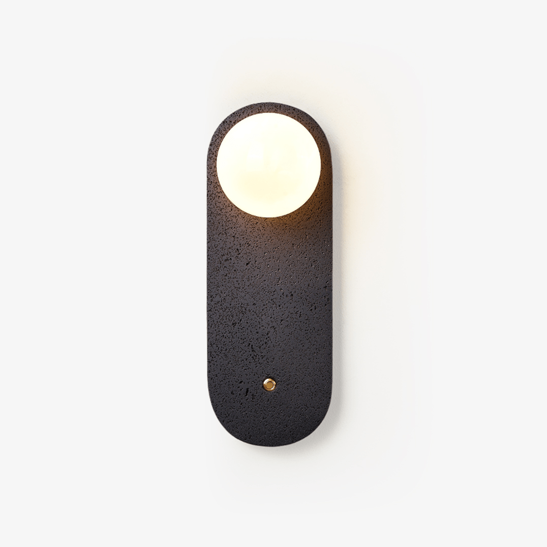 Taveella aplique de pared travertino negro