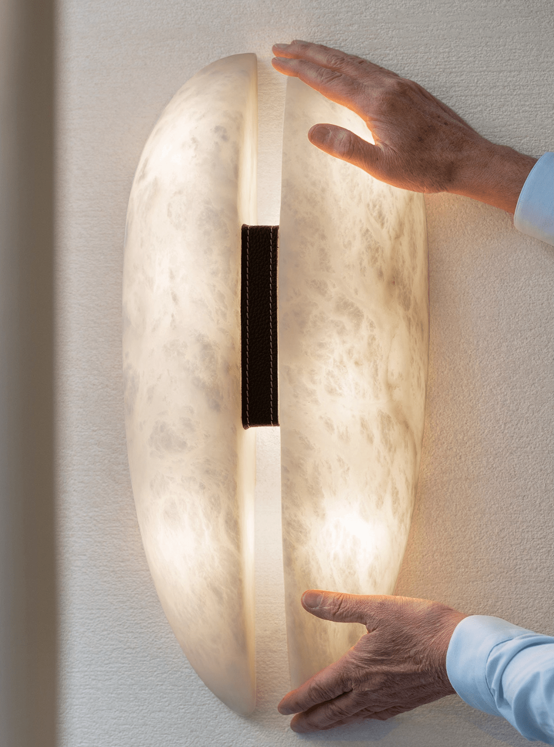 Albeora aplique de pared alabastro