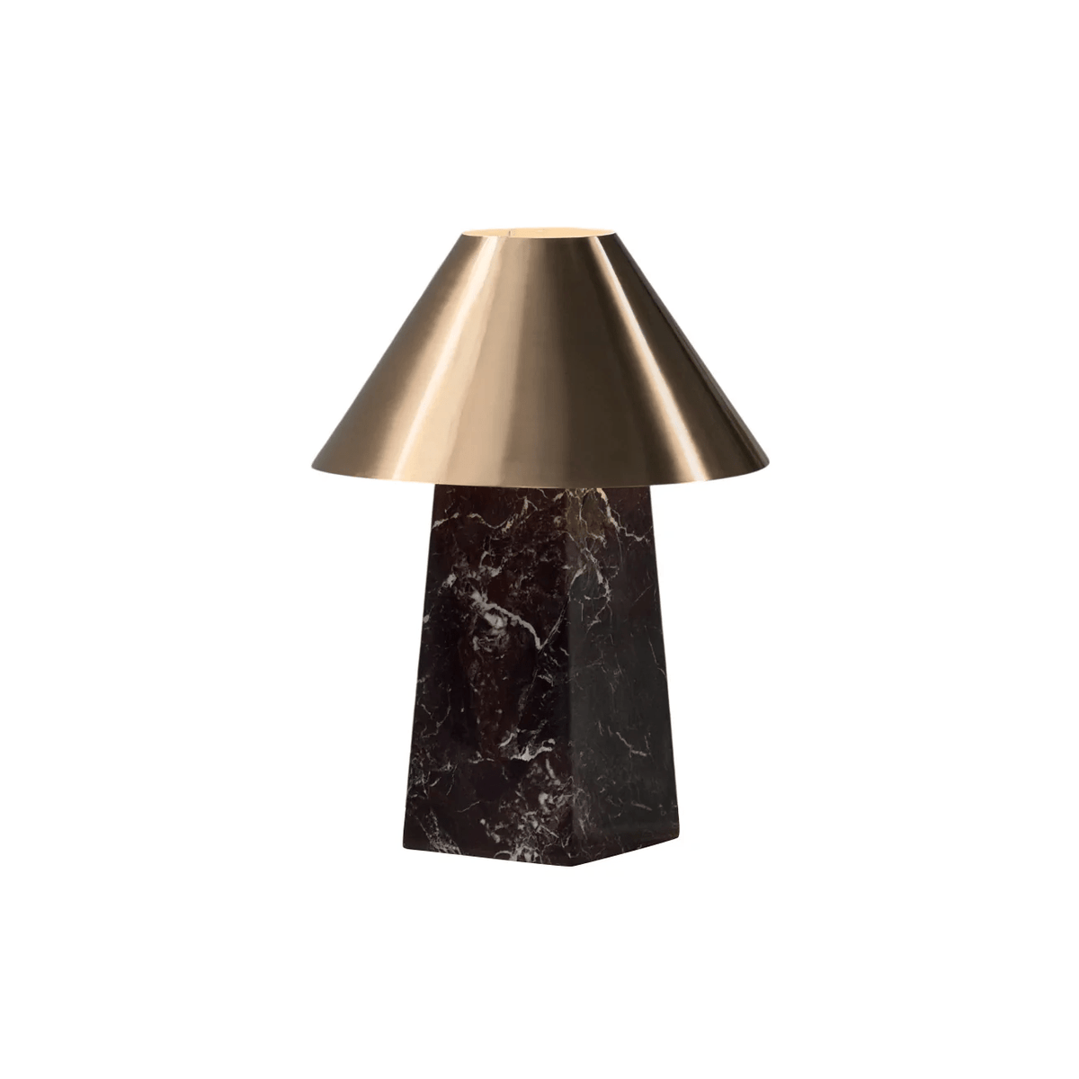 Conic lámpara de mesa de mármol