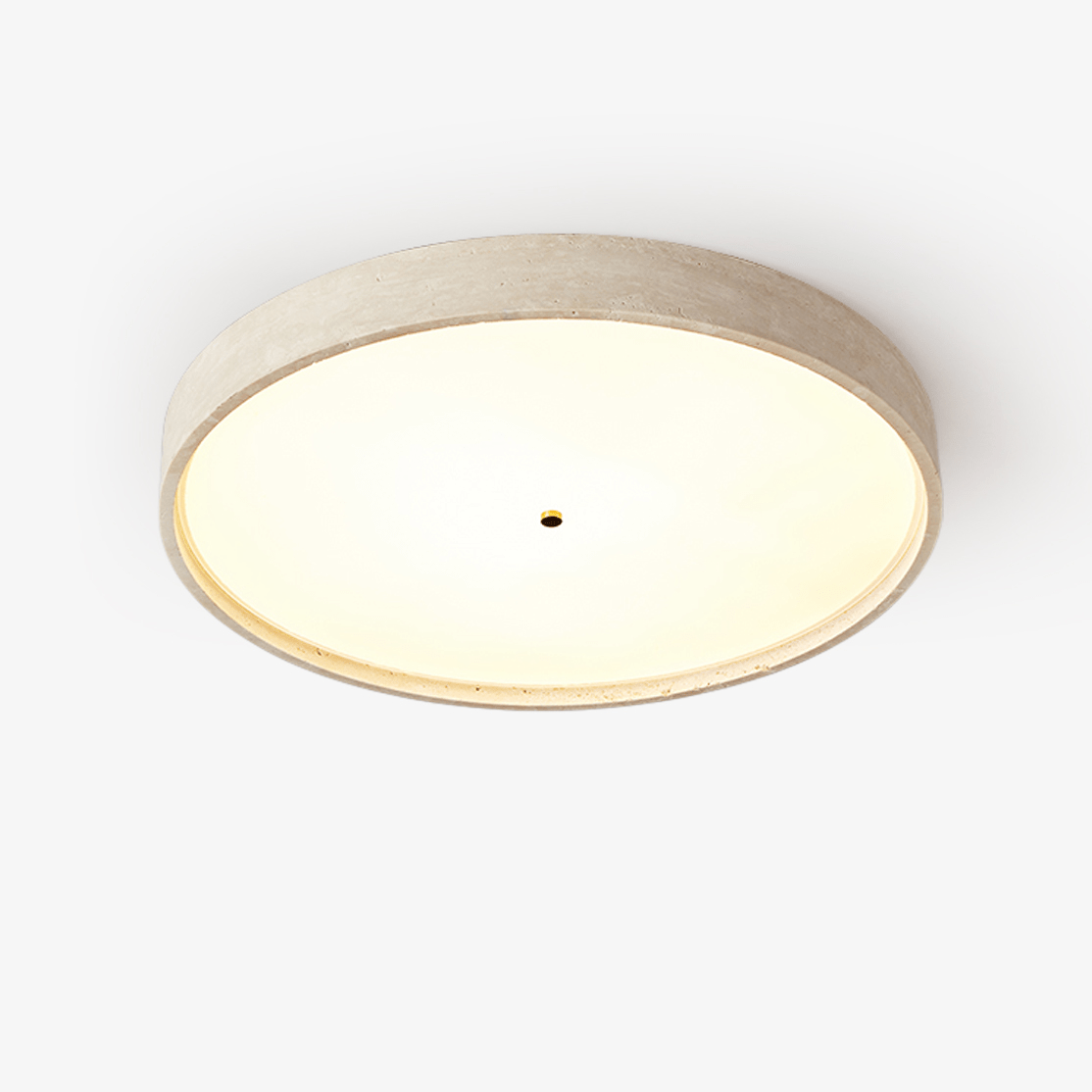 Lana lámpara de techo Minimal amarillo travertino