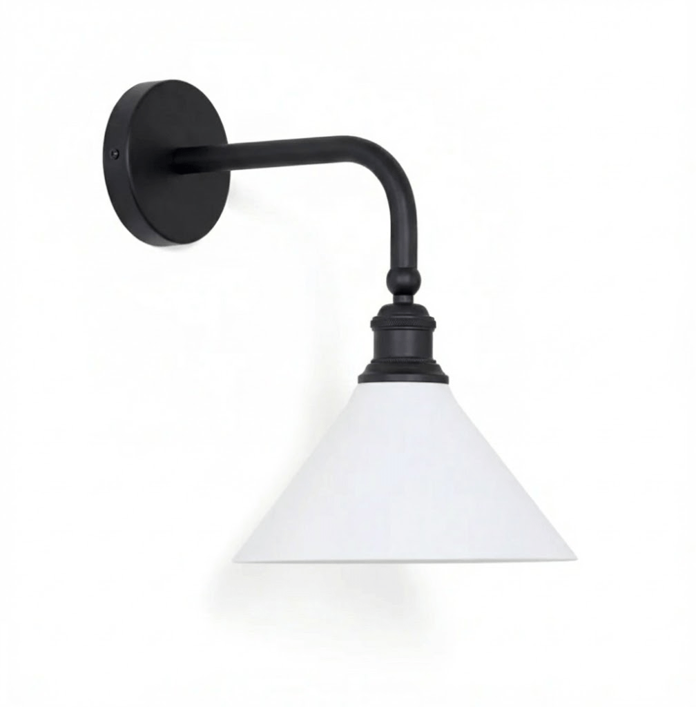 Zaya aplique de pared minimalista de metal