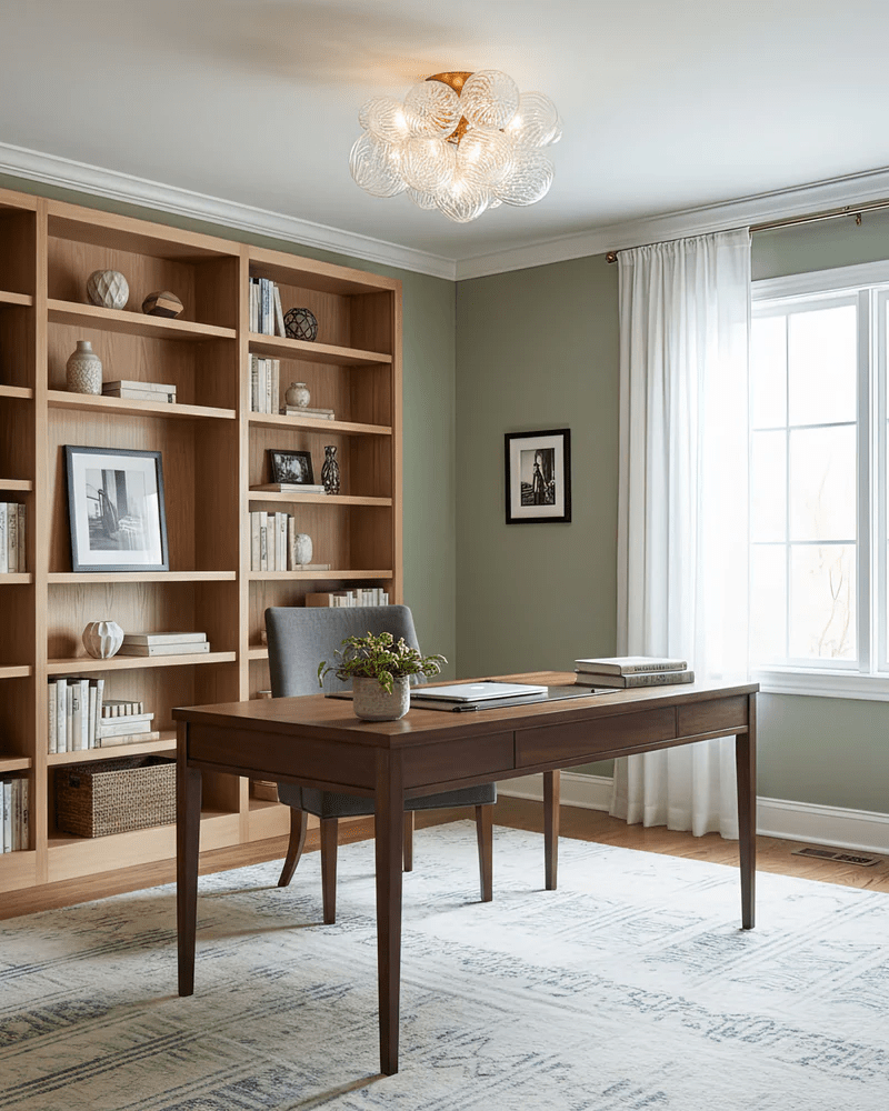 Veliira lámpara de techo elegante con vidrio