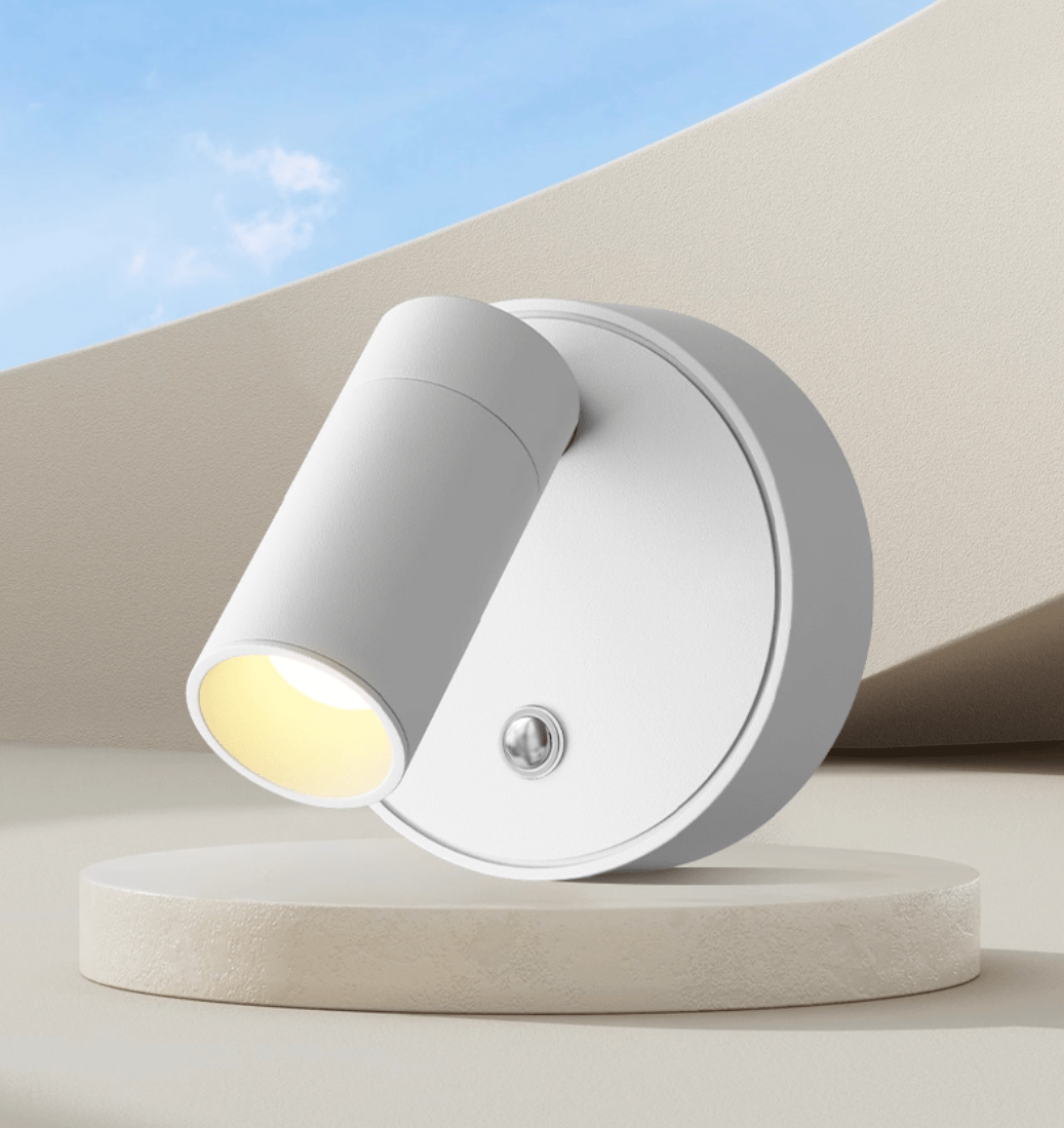 Dorv Pivot Rechargeable aplique de pared de acrílico recargable