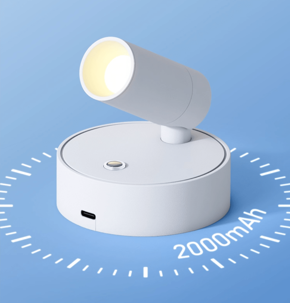 Dorv Pivot Rechargeable aplique de pared de acrílico recargable