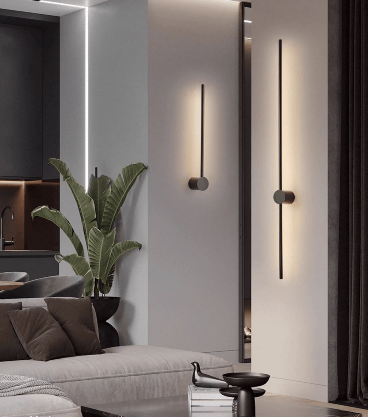 Nestx aplique de pared en latón