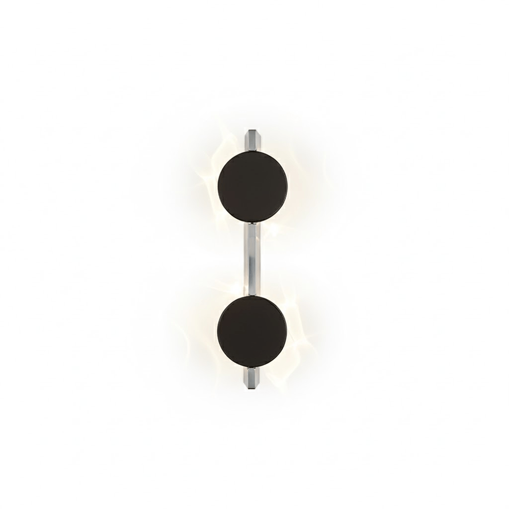 Pethr aplique de pared onda minimalista de acero