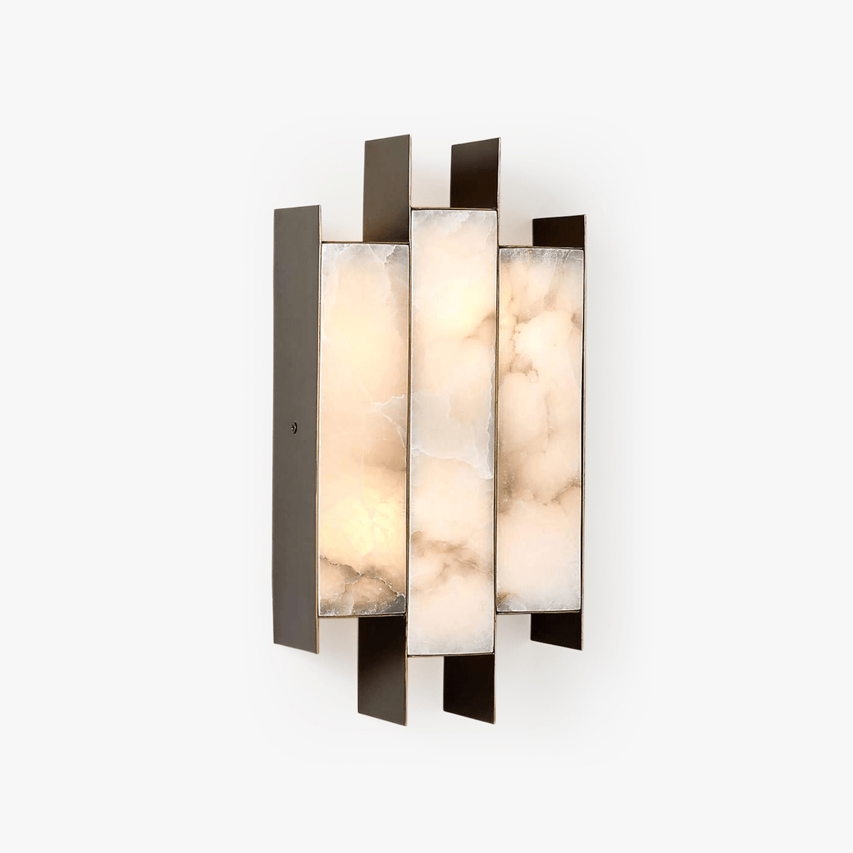 Finto aplique de pared Panel moderno alabastro