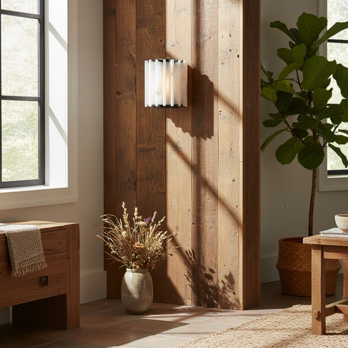 Altrix aplique de pared en alabastro