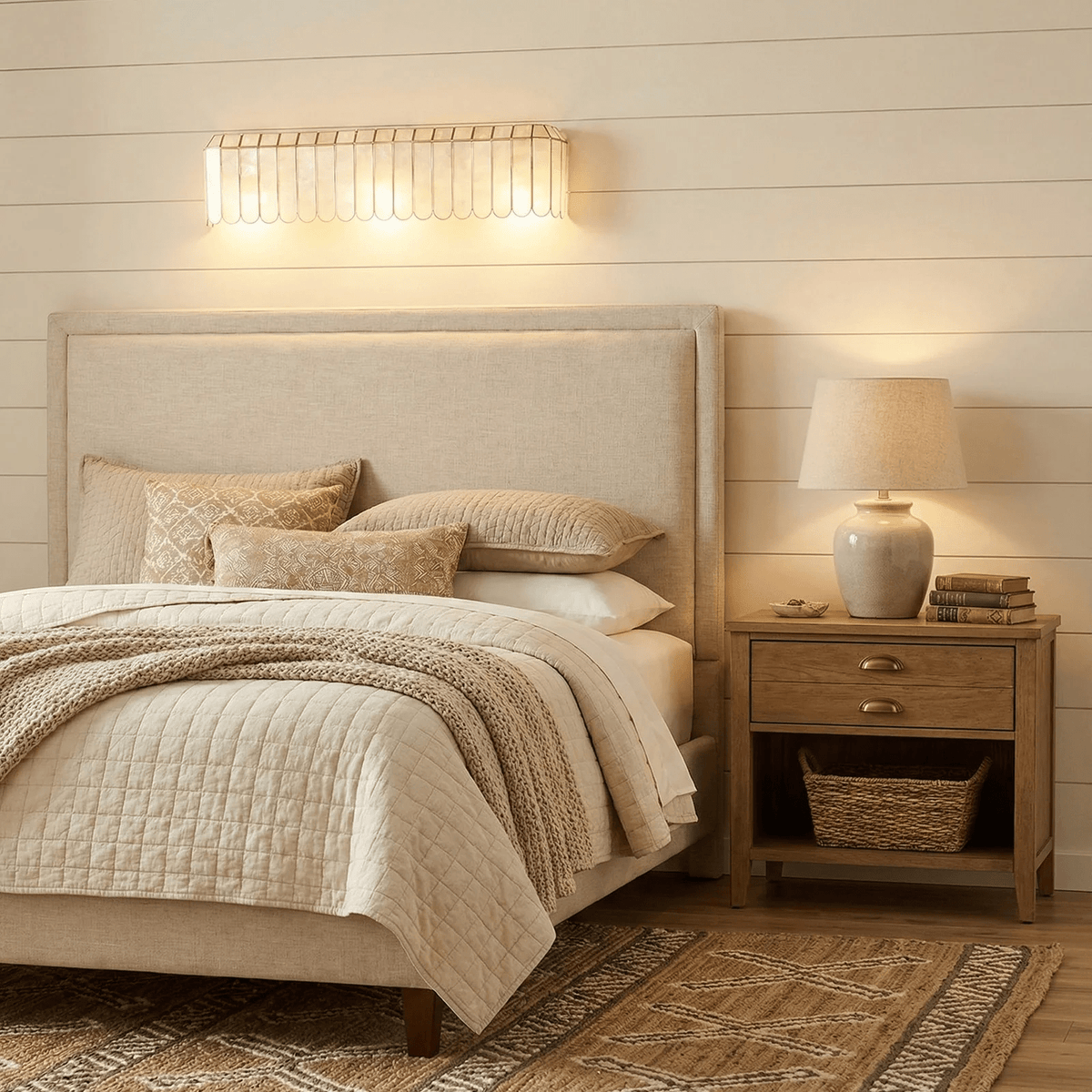 Ivory aplique de pared