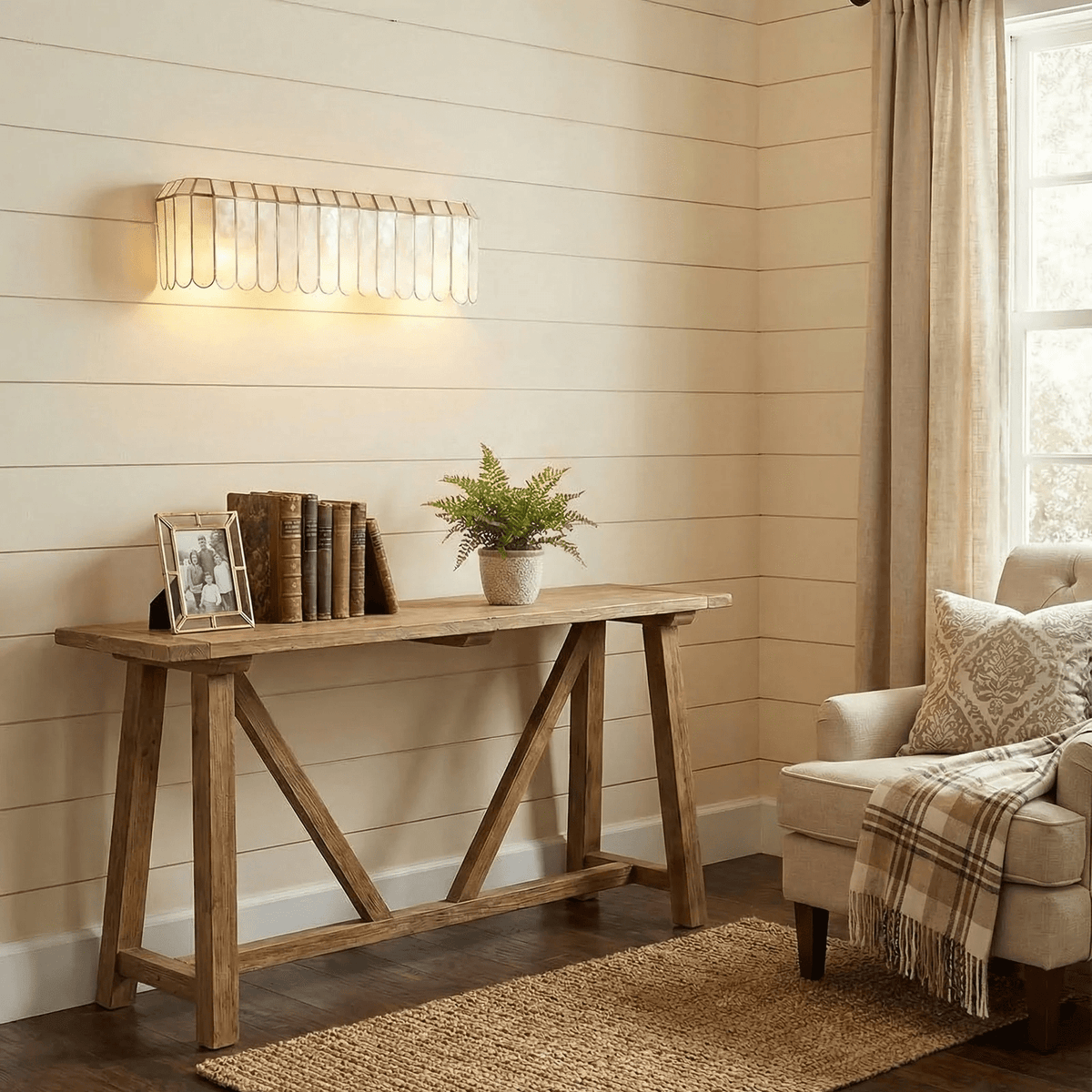 Ivory aplique de pared