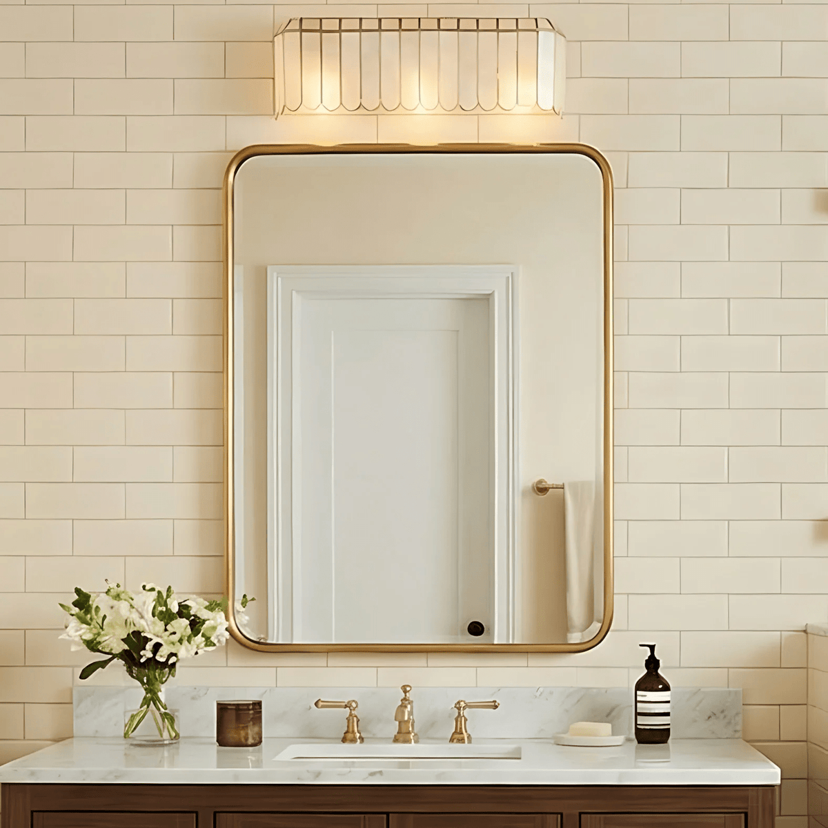 Ivory aplique de pared