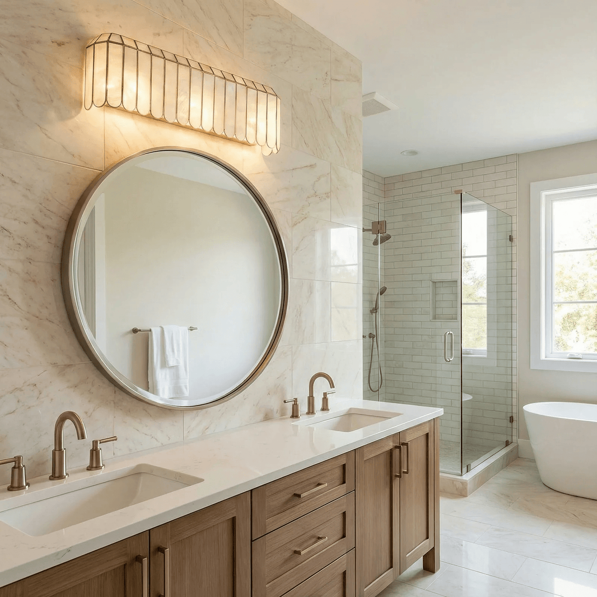 Ivory aplique de pared