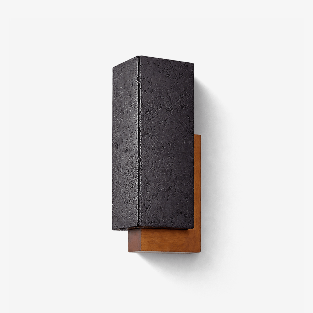 Viraanira aplique de pared de brillo obsidiana