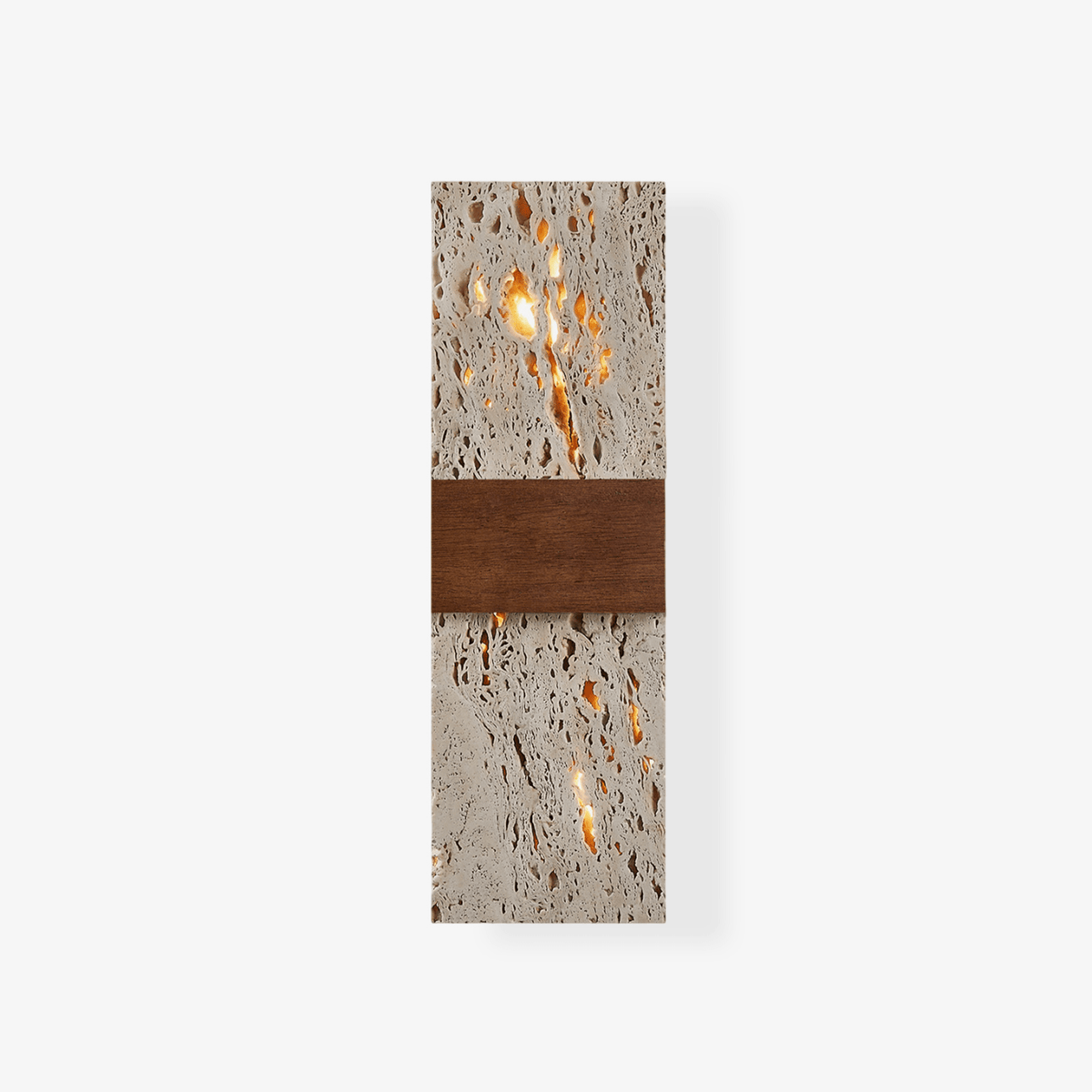 Lucen aplique de pared travertino