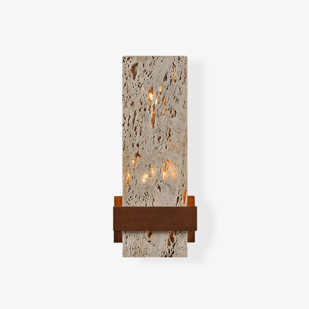 Brann Terra travertino aplique de pared