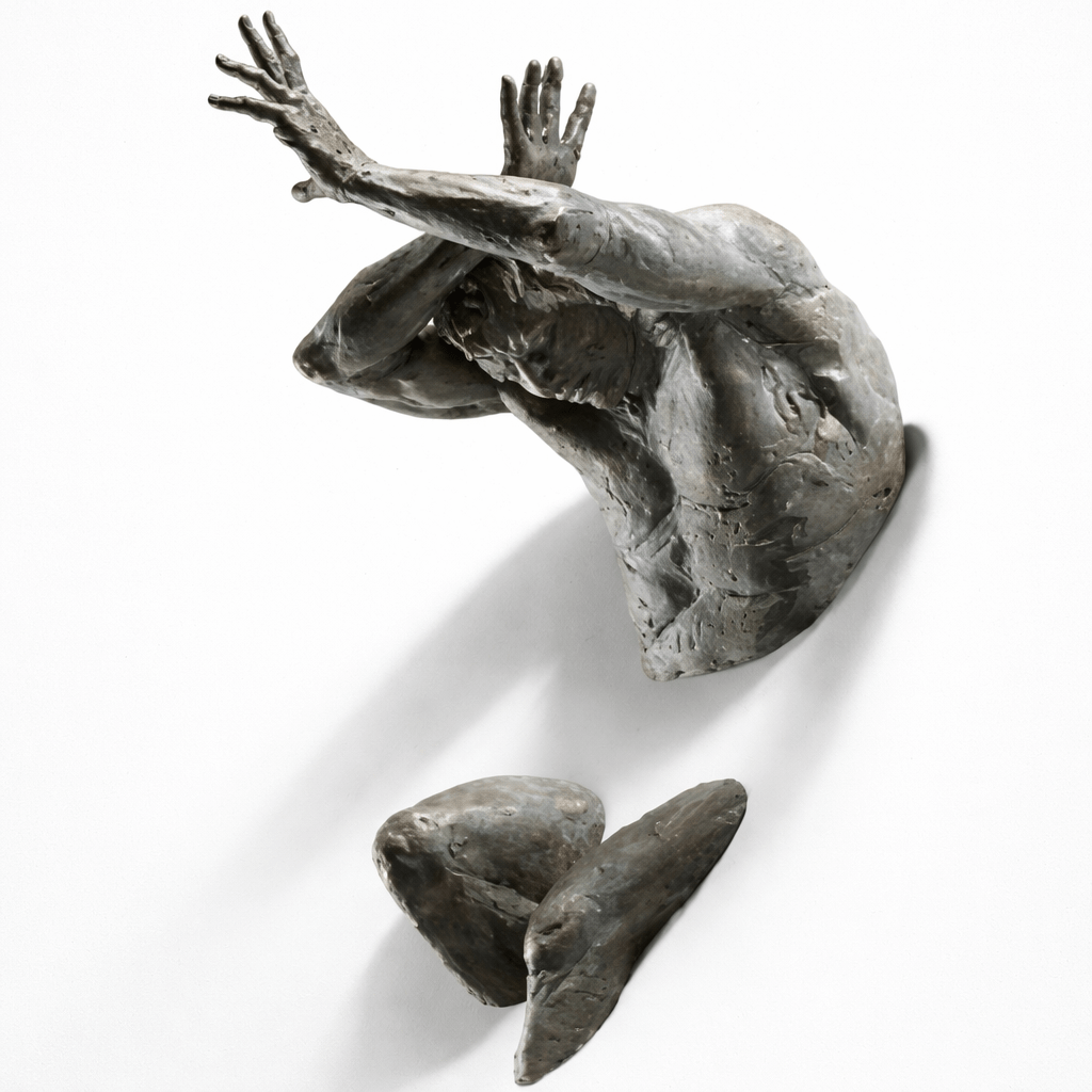 Morvayne Escultura de pared de la colección Esculturas Dinámicas Humanas