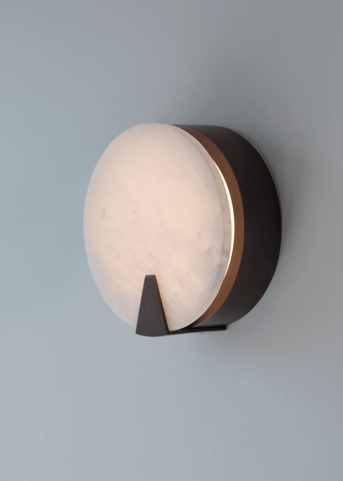 Albirira Halo aplique de pared alabastro