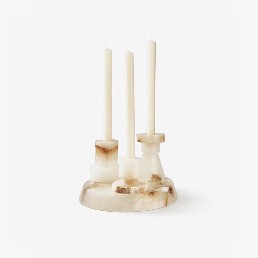 Vesperin de mármol Soporte para Velas